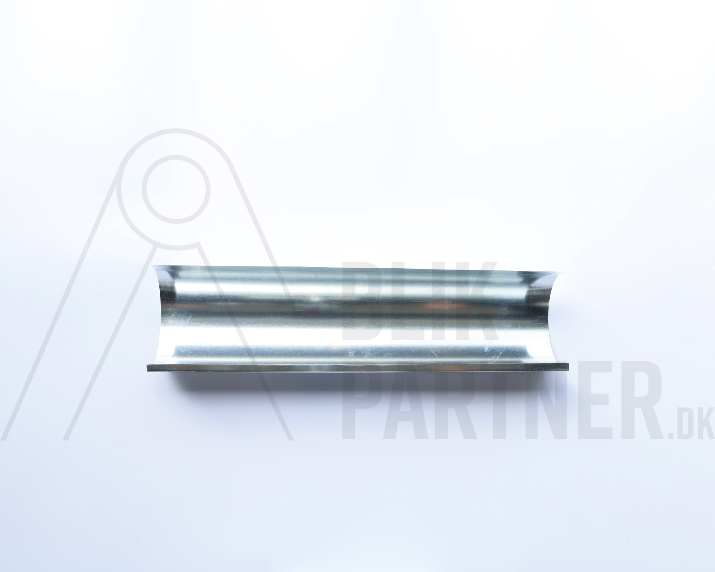 Ekspansionskappe, 1/2 rund, 280(11"), Zink, VM Blank, 0,70x550