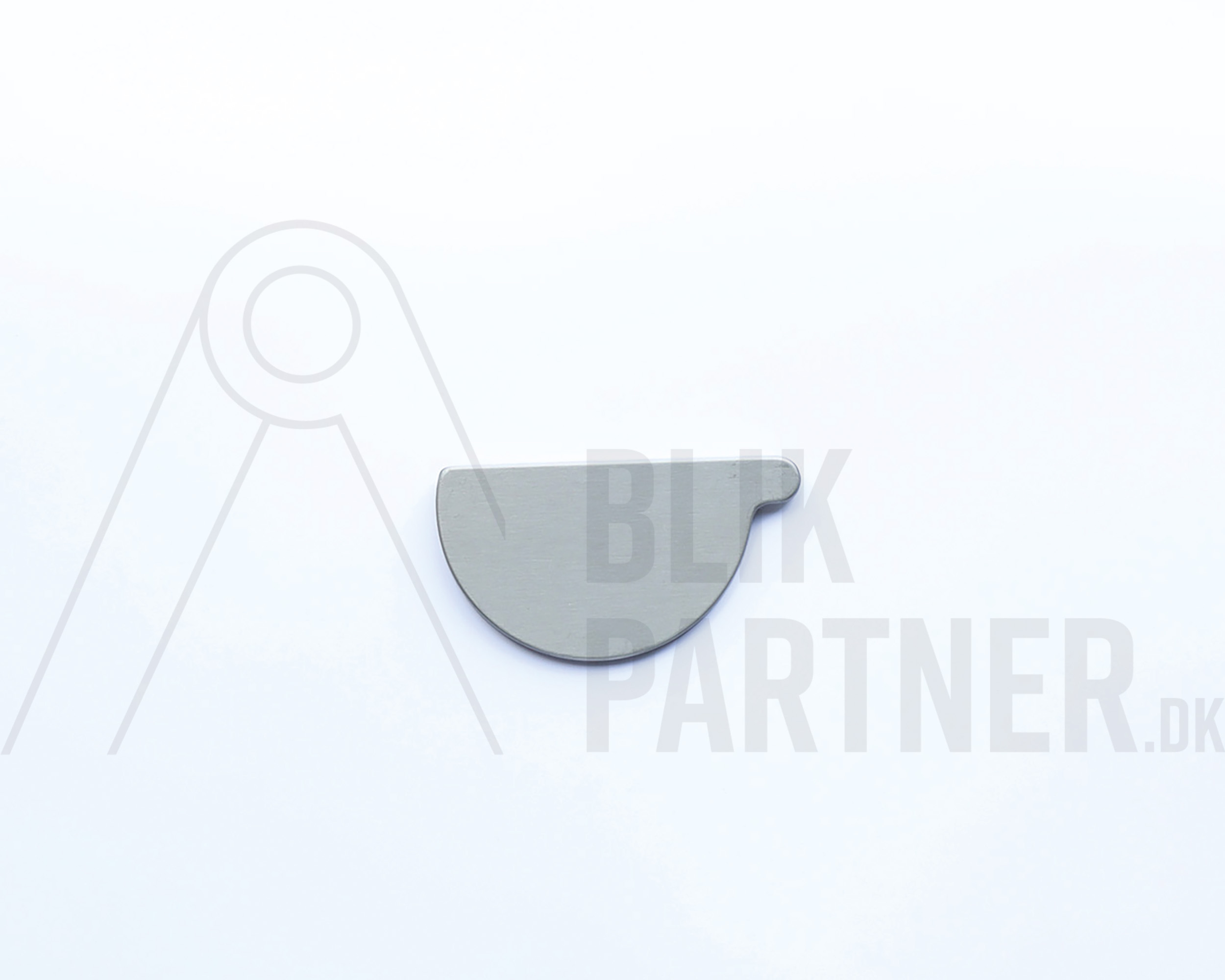 Endebund, 1/2 rund, 280(11"), Zink, VM Quartz, 0,70, venstre