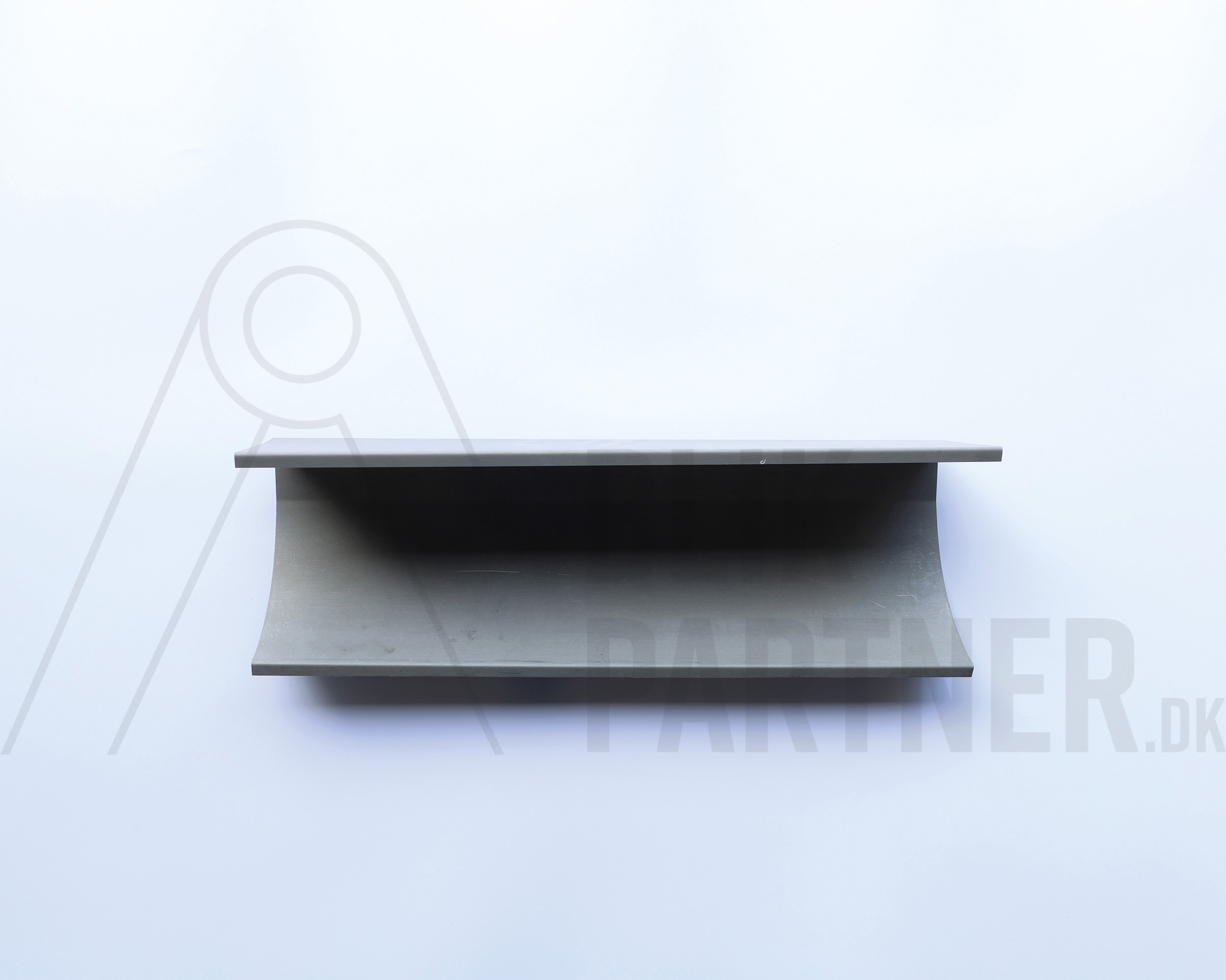Ekspansionskappe, 1/4 rund, 400, Zink, VM Quartz, 0,70x550